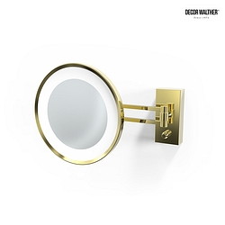 Specchio illuminato BS 36 LED 3 elemento IP 44, Oro 