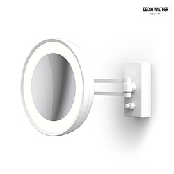 Miroir avec clairage BS 36 LED 7 fois IP 44, blanc mat 