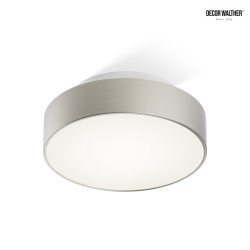 Plafoniera GLOW 26 N LED IP44, nichel satinato dimmerabile