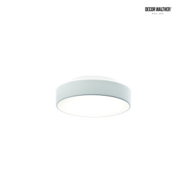Plafoniera GLOW 26 N LED IP44, bianco opaco dimmerabile