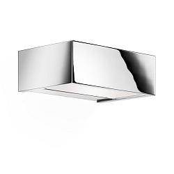 Wall luminaire BOX 15, R7s 78mm, IP44, chrome