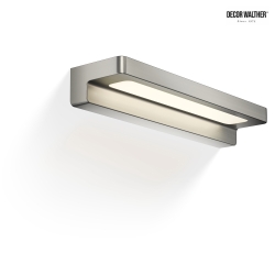 LED Wandleuchte FORM 34 LED, 16W 2700K 2440lm, IP44, Nickel satiniert