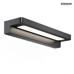 LED Wandleuchte FORM 34 LED, 16W 2700K 2440lm, IP44, schwarz matt