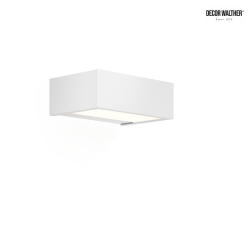 Lampada da parete BOX 15 N LED IP44, Bianco opaco dimmerabile