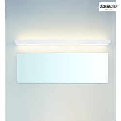 Lampada da parete BOX 80 N LED IP44, Bianco opaco dimmerabile