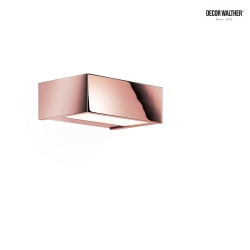 LED Wall luminaire BOX 15 N LED, 16W, 2700K, 2440lm, IP44, rosegold / copper