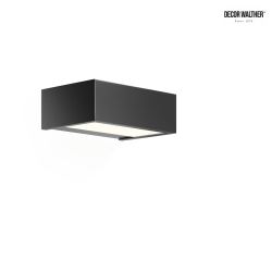 LED Wall luminaire BOX 15 N LED, 16W, 2700K, 2440lm, IP44, black matt