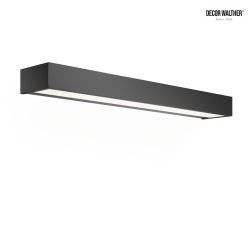 Luminaire mural BOX 60 N LED IP44, noir mat gradable