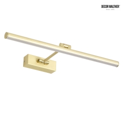 LED Wandleuchte DIM 45 LED, 12W 3000K 750lm, IP44, Gold matt
