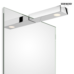 LED Mirror luminaire FLAT 1 LED, 7W, 3000K, 370lm, IP44, chrome