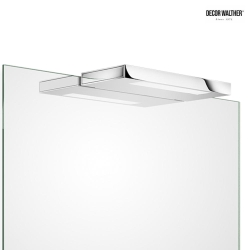 LED Mirror luminaire SLIM 1-24 N LED, 8W, 3000K, 1280lm, IP44, nickel satin