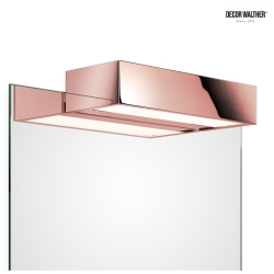 LED Mirror luminaire BOX 1-25 N LED, 18,4W, 3000K, 2800lm, IP44, rosegold / copper