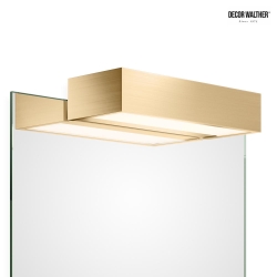 LED Mirror luminaire BOX 1-25 N LED, 18,4W, 3000K, 2800lm, IP44, gold matt 24 carat