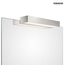 LED Mirror luminaire BOX 1-40 N LED, 20,6W, 3000K, 3100lm, IP44, nickel satin