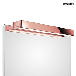 Luminaire de miroir BOX 1-60 N LED IP 44, cuivre, or rose gradable