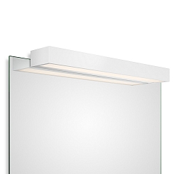 Luci da specchio BOX 1-60 N LED IP 44, Bianco opaco dimmerabile