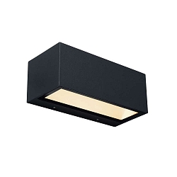 outdoor wall luminaire GEMINI UP&DOWN 2 flames IP54, black matt