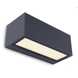 outdoor wall luminaire GEMINI UP&DOWN 2 flames IP54, anthracite
