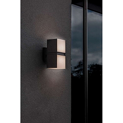 Applique da esterno CUBA 2-Lampadine IP54, antracite