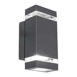 Applique da esterno FOCUS UP&DOWN 2-Lampadine IP44, antracite