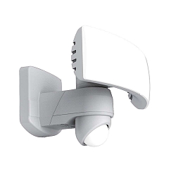 Applique da esterno ARC 2-Lampadine, con sensore IP54, Bianco