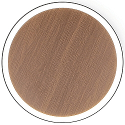 wall luminaire MOON LED LED IP20, wood, black matt dimmable