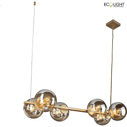 Pendelleuchte PLUTO, 6x E14, IP20, gold