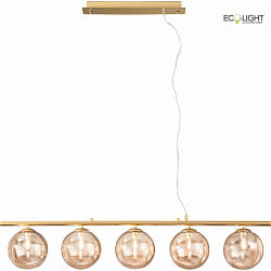 Luci a sospesione NEPTUN 5-Lampadine G9 IP20, champagne, ottone 