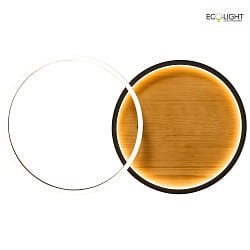 LED Deckenleuchte KIRU 23W 650lm 3000K CRI>80 IP20 holz