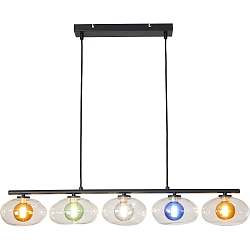 Luci a sospesione URANUS 5-Lampadine G9 IP20, multicolore 