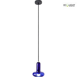 Pendelleuchte PERSEUS 1xE14 IP20, blau