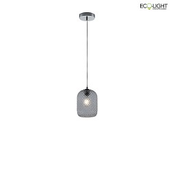 pendant luminaire ASHFORD E27, grey 