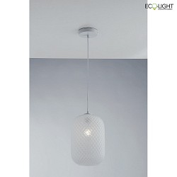 pendant luminaire ASHFORD E27, white 