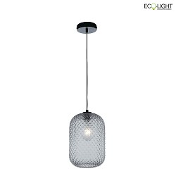 pendant luminaire ASHFORD E27, grey 