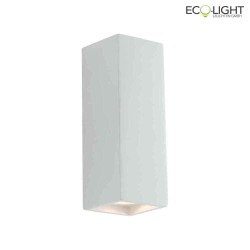 wall luminaire FOSTER 2 flames, paintable GU10 IP20, white 