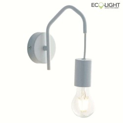 Luminaire mural HABITAT  1 flamme E27 IP20, blanche gradable