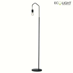 Lampadaire HABITAT  1 flamme, avec interrupteur E27 IP20, noir  gradable