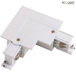 Einbau-L-Verbinder TRACK, links, wei