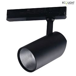 LED 3-Phasen-Strahler ACTION, 20W, 3000K, 2000lm, schwarz