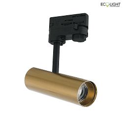 LED 3-Phasen-Strahler ROCKET, 7W, 4000K, 700lm, Gold