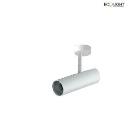 Spot ROCKET LED rotatif COB LED IP20, blanche 