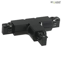 T-Verbinder TRACK links und Erdung fr 3-Phasen Stromschiene, schwarz