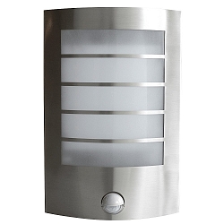 outdoor wall luminaire SLIM LED LED IP44, stainless steel 