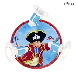 Rondell CAPT'N SHARKY IN SEE, 3x E14, blue