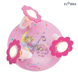 Rondell PRINZESSIN LILLIFEE LATERNENNACHT, 3x E14, pink