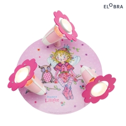 Rondell PRINZESSIN LILLIFEE MIT EULE, 3x E14, pink