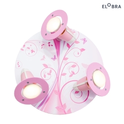 Rondell PHANTASIE BLTENTRUME, 3x E14, pink