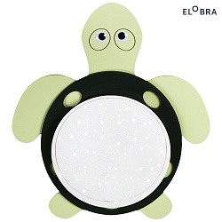 ceiling luminaire TURTY STARLIGHT, green dimmable
