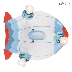 Rondell LUFTSCHIFF TECHNIKWELT, 3x GU10, blue/red