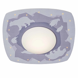 LED Ceiling luminaire SCANDI ANTARKTIS LED board + 20 LED, 11W, 3000K, purple